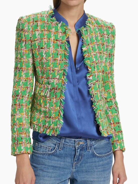 L'AGENCE Jackets & Blazers - L'AGENCE  Angelina Tweed Jacket